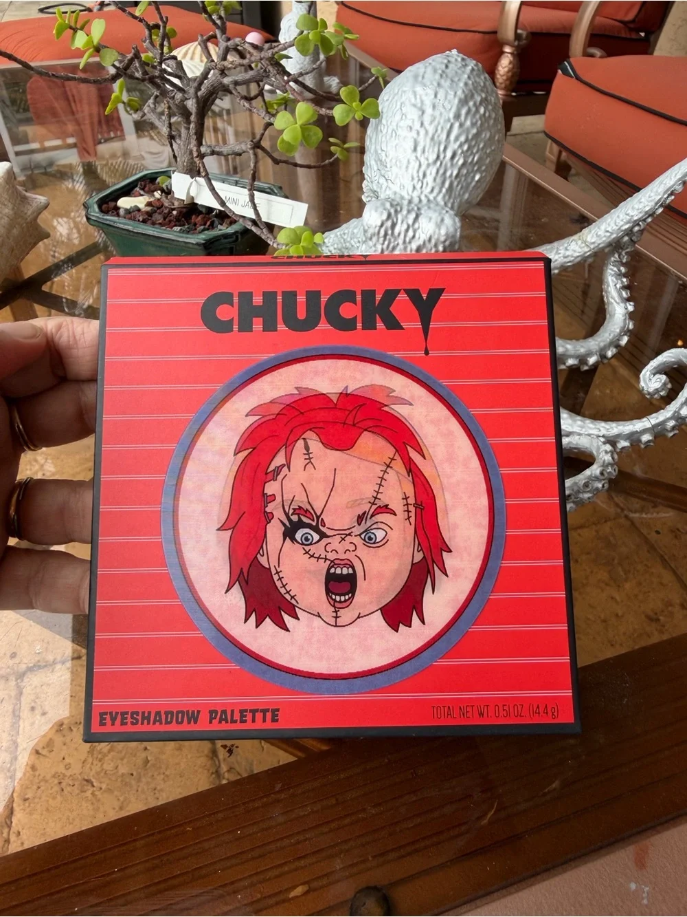 Chucky Dark Eyeshadow Palette — Bold Dark Shades